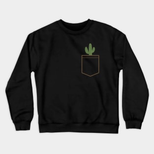 Cactus in Your Pocket Crewneck Sweatshirt